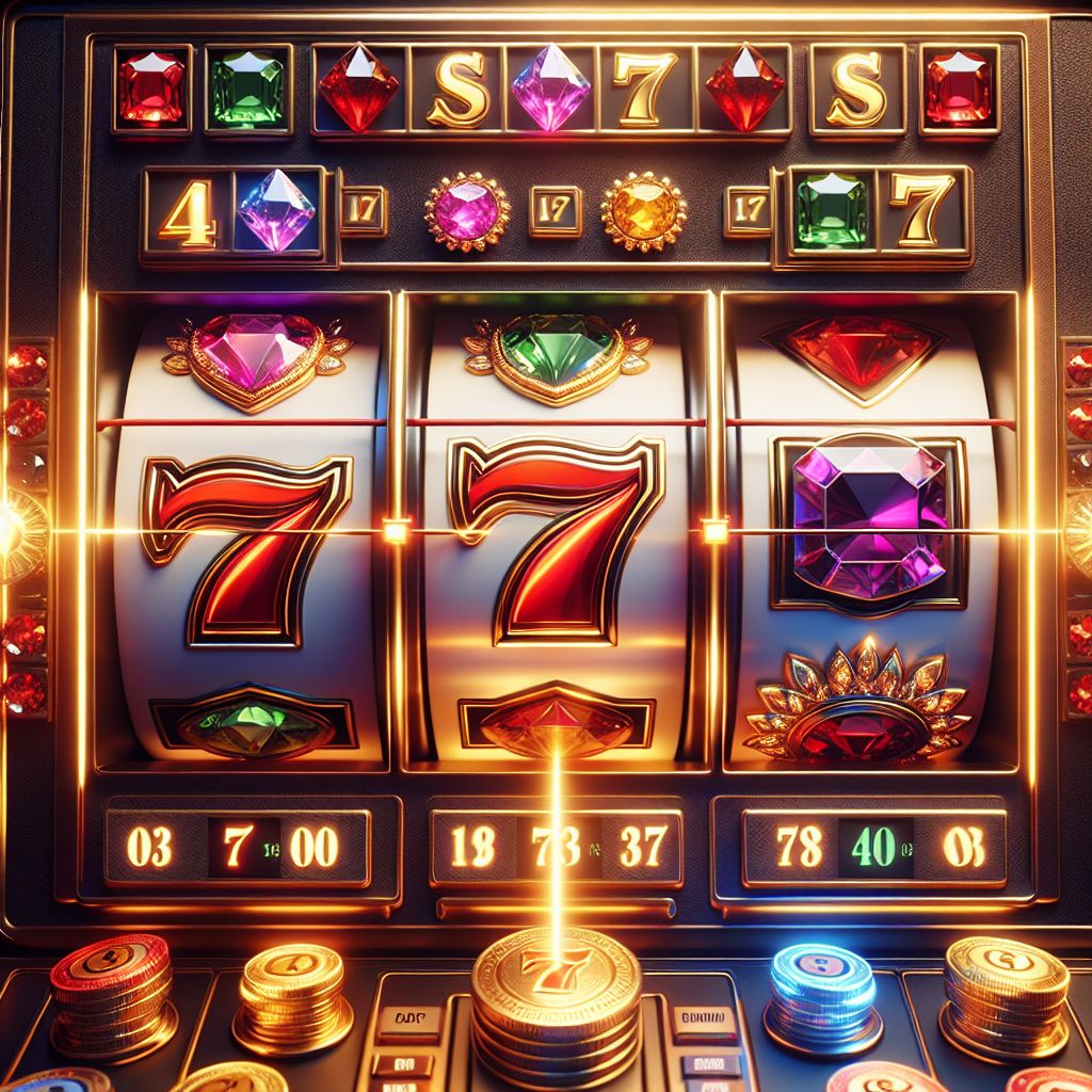 Detailed slot game screen with glowing icons, smooth reel motion, and polished visual effects on BD8080